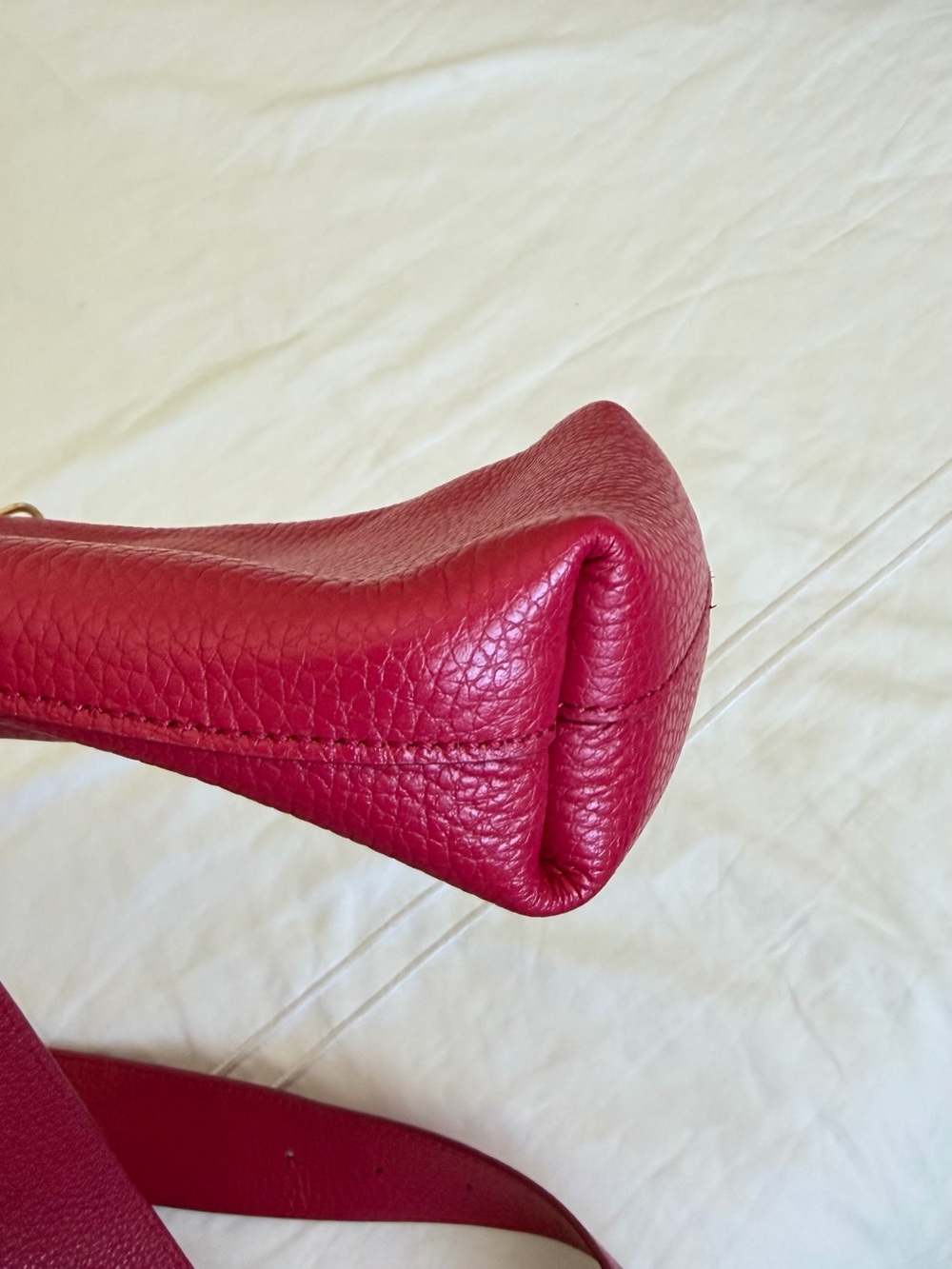Cuyana Easy Phone Tote Raspberry - Picture 5 of 6